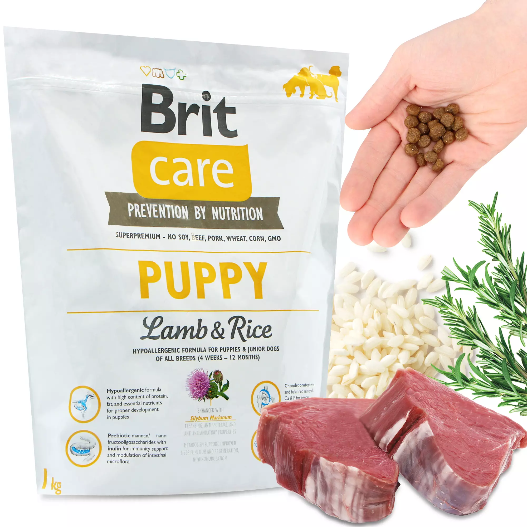 Karma dla Szczeniaka  Care Puppy Lamb / Rice  